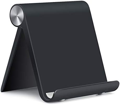 Erimaki Multi-Angle Phone Holder Smartphone Desk Stand for iPhone Xs Xs Max XR X 8 7 6 6S Plus SE, HUAWEI, Samsung S9 S8 S7, 9.7" 10.5" iPad Pro/iPod, other 7"-10.1" Tablet