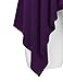 LL WSK1071 Womens Lightweight Sleeveless Draped Open Cardigan XXXL DARK_PURPLE