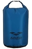 MIER Waterproof Compression Stuff Sack Ultralight Cordura Nylon Dry Bag for Backpacking, Kayaking, Camping, Outdoor Sports, 5L, 10L, 15L, 20L, 25L