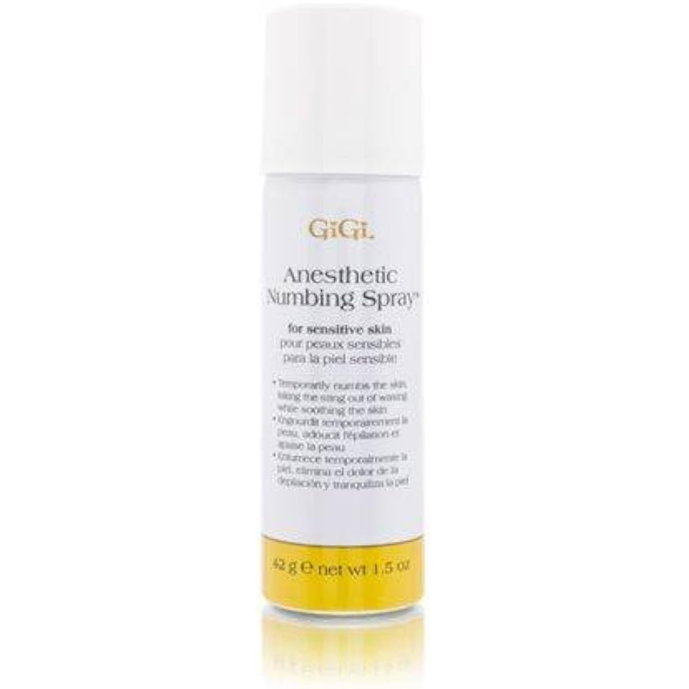 Anesthetic Numbing Spray For Waxing
