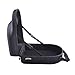 Galexbit Baseball Hat case Cap Carrier Case Holder for 6 Caps Hat bag for Travel(Black)(L)