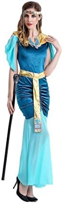 Gracave Egyptian Queen of the Cleopatra style Costume - Women Costume (L)