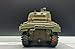 Easy Model WWII US M4 Middle Tank Sherman 1st Armored div 1/72 Non diecast