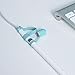 [4-Piece] FRTMA Compatible with Apple Pencil Cap/Apple Pencil Tip Cover/Cable Adapter Tether/Apple Pencil Cap Holder for iPad Pro Pencil, Ice Sea Blue