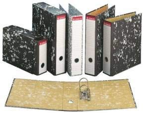 ESSELTE 46960 - Lever Binder with DIN A4 - Black 75 mm