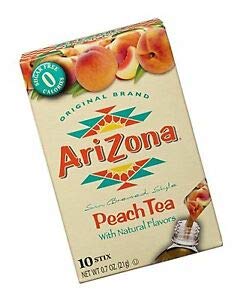 Arizona Peach Iced Tea Stix Sugar Free - Image 2