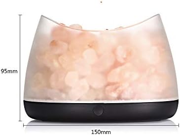 AFGD Night Light Himalayan Salt Mesh Basket Vase Lamp with Line Adjustable Brightness Night Light Home Indoor Lighting