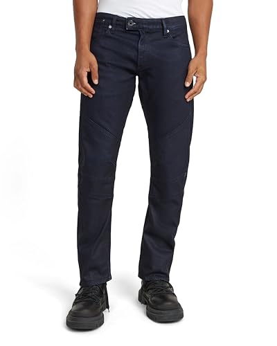 G-STAR Uomo Moto Cross 3D Slim Jeans, Blu (worn in revving cobler D25364-D316-G846), 28W / 32L