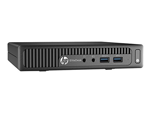 HP EliteDesk 705 G3 Mini Desktop, 8 GB RAM, 256 GB SSD, AMD Radeon R7, Black (Y4E54UT#ABA)