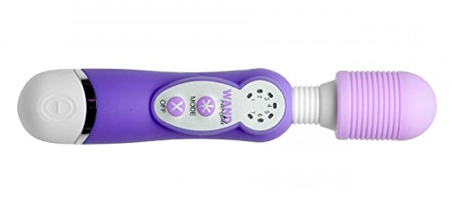 Great Gift - New Full Body Premium 7 Function Wand Massage Wand Massager + Includes a Free 2 oz Flavored Massage Oil