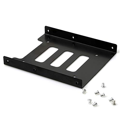 SAISN HDD/SSD Mounting Bracket, 2.5 to 3.5 Adapter, Hard Drive Holder (2 Pack)