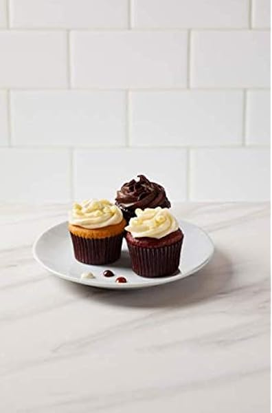 The Cheesecake Factory Mini Cupcake Combo Vanilla Bean Blackout Red Velvet 10 Count Pack Of 12 Amazon Com Grocery Gourmet Food