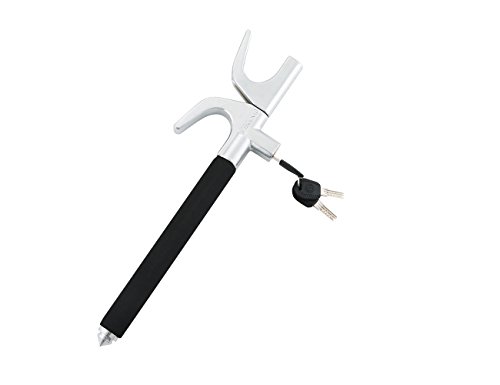 image for FLK Tech Universal Car Steering Wheel Lock and Self-defense Handy Tool