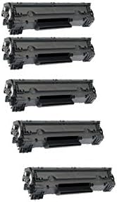 Gety Compatible Toner Cartridge Replacement for HP CE278A ( Black , 5-Pack )