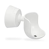 Secure Cradle Rugged Plastic Wall Mount for Canary Flex Indoor/Outdoor Camera – Wireless and Weatherproof by Wasserstein (White)