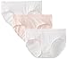 Hanes Ultimate Women's 3-Pack Cotton Stretch with Lace Hipster Panties