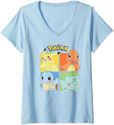 Amazon.com: Womens Pokémon - Pikachu Froakie Fennekin Chespin