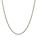 14k Yellow Gold Solid Perfectina Chain Necklace (1.0mm), 20