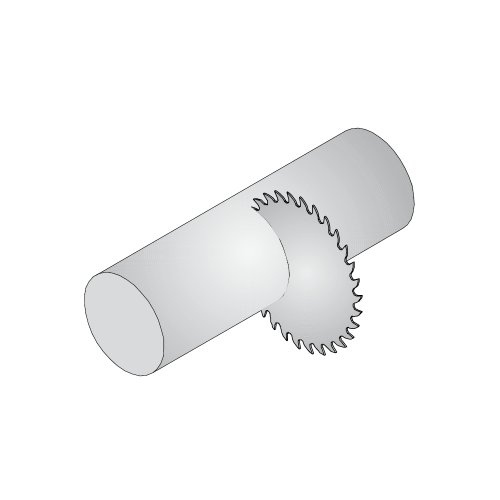 Table Saw Blades CMT 226.060.10 Industrial Dry Cut Steel Blade, 10Inch