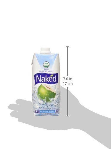 NAKED JUICE 100% PURE ORGANIC COCONUT WATER, 16.9 OZ