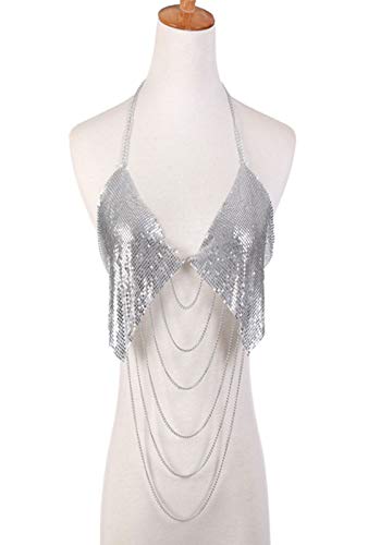XIRENZHANG-Signore-Sexy-Catena-del-Corpo-Collana-Bikini-Personalizzato-Body-Abbigliamento-Abbigliamento-Catena-Metallica-Paillettes-Catena-del-Seno-Nappa