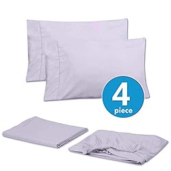 Twin XL Size Bed Sheets - 4 Piece 1500 Supreme