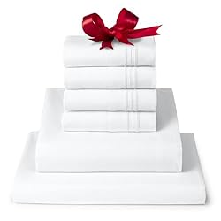Mellanni Iconic Full Sheet Set - 6-Piece Bed