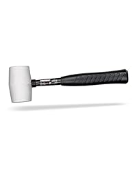 powerbuilt 648336 Mazo de goma 16 onza Color Blanco