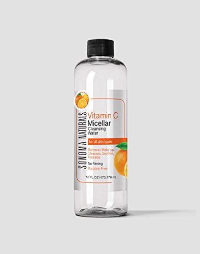 Sonoma Naturals Vitamin C Micellar Cleansing Water, 16 fl oz; by Dermapeutics MICL-V002