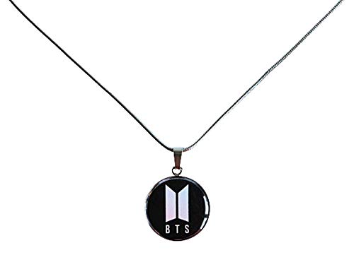 BTS Logo Necklace with Colored Enamel Design Kuwait Ubuy - Main Image
