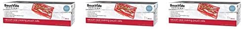 Sous Vide Supreme Vacuum Roll Pouches, 2 Rolls Per Box (3-(Pack))