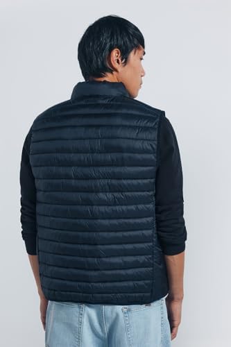 Chaleco Puffa Ligero Resistente Al Agua, Negro, S