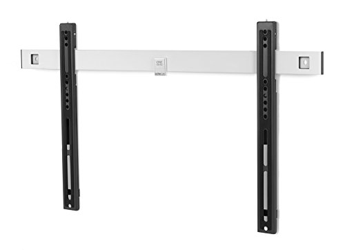 Support Plat Ultra Slim De One For All - Fixation Murale - Écrans De 32 À 84 Pouces - Tous Types De Téléviseurs - Noir - Wm6611