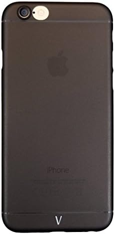 Vinco Raw II - iPhone 6 / 6S Case | The Worlds Thinnest Case Offering Extended Camera &amp; Full Premium Protection. (Asphalt Black)