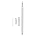 Hair Tattoo Trim Styling Face Eyebrow Shaping Device Wloomm Salon Magic Hair Engraving Pen for DIY Hair Styling, Eyebrows Beards Shaping Silver