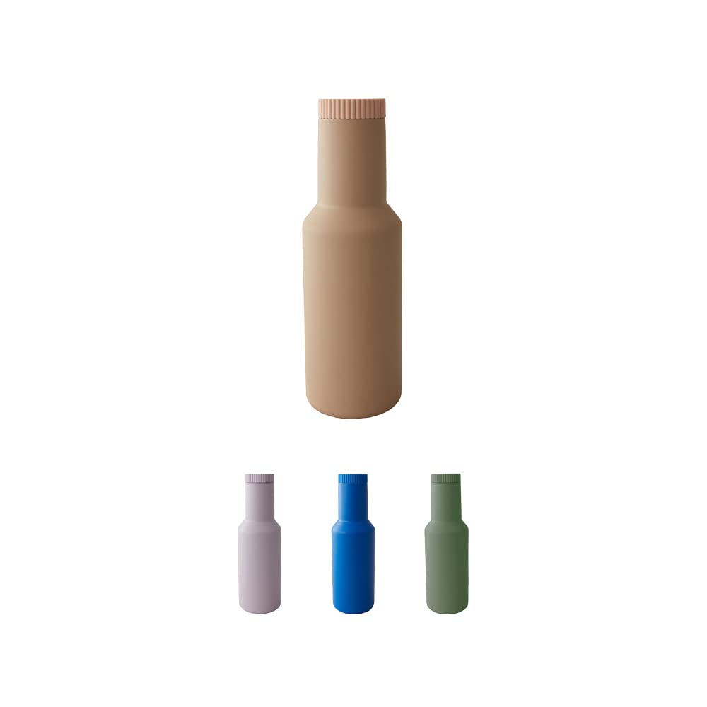 Design Letters Carafe | Use the Carafe as a Thermos Flask, To Go Cup, Camping Mug | Stainless Steel Thermos Flask 1 Litre | Carafe with Lid | Ideal for Travel and at Home