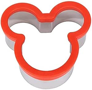 Stainless Steel Mickey Mouse Cookie Cutter/ Kids Sturdy Cutters for Cookies, Sandwiches, Biscuit