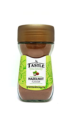 CAFÉ TASTLÉ NATURAL FLAVORED INSTANT COFFEE, HAZELNUT FLAVOR, 2.65 OUNCE