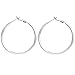 3 Pairs Silver Hoop Earrings for Women- 925 Sterling Silver Big Hoop Earrings for Girls Gifts (30mm/40mm/50mm)