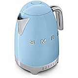 SMEG Calentador de Agua electrico, hervidor KLF04PBEU, 2400 W, 1.7 litros, De