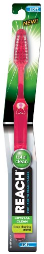 Reach Crystal Clean Soft Adult Toothbrush