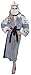Ninja Turtles Men's TMNT Shredder Adult Costume Robe, Silver/Purple, One Size