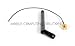 Mini PCIe Wifi Antenna Kit 3Dbi RP-SMA Antenna + 20cm U.fl/IPEX to Bulkhead RP-SMA Pigtail
