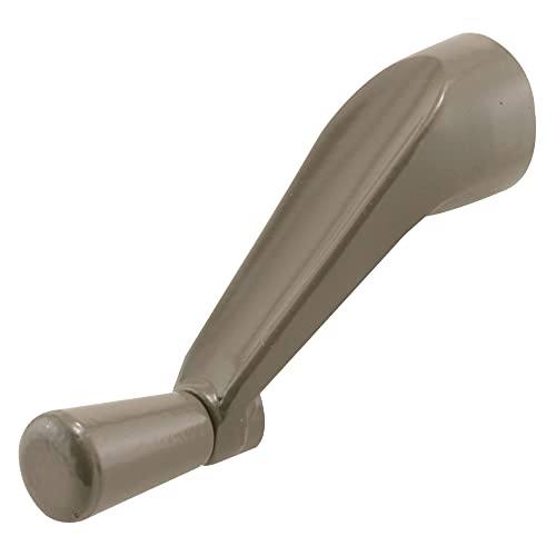 Prime-Line H 3966 Spline Socket Crank Handle, Stone, Smooth 360