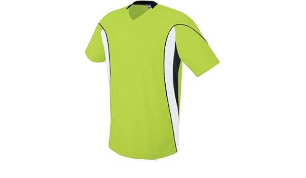 lime green soccer jersey