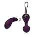 Kegel Balls for Tightening YORNIGHT Silicone Doctor Recommended Bladder Control Pelvic Floor Exercises Strengthen Enhance Intimacy Remote Control Rechargeable 10 Vibration Modes Purple Spanish