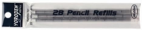 Yoropen 2B Pencil Refills, 3 tubes