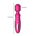 XUANAI Automatic Heating Wand Massager with 12 Powerful Speeds & Astonishing Vibration Modes, Rechargeable Handheld Body Massager for External Elvet-Smooth Sensation 100% Waterproof (Purple) (Pink)