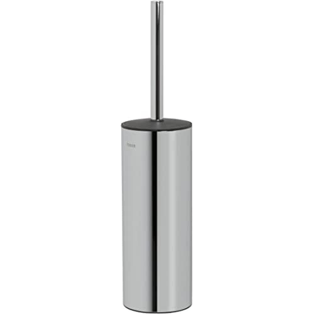 Tiger Noon Toilet Brush and Holder Freestanding, Chrome