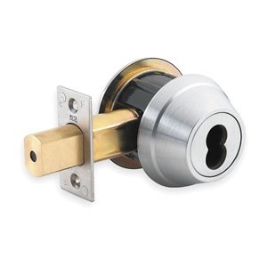 Stanley Commercial Hardware Commercial Single Cylinder SFIC Auxiliary Deadbolt from the QDB100 ...